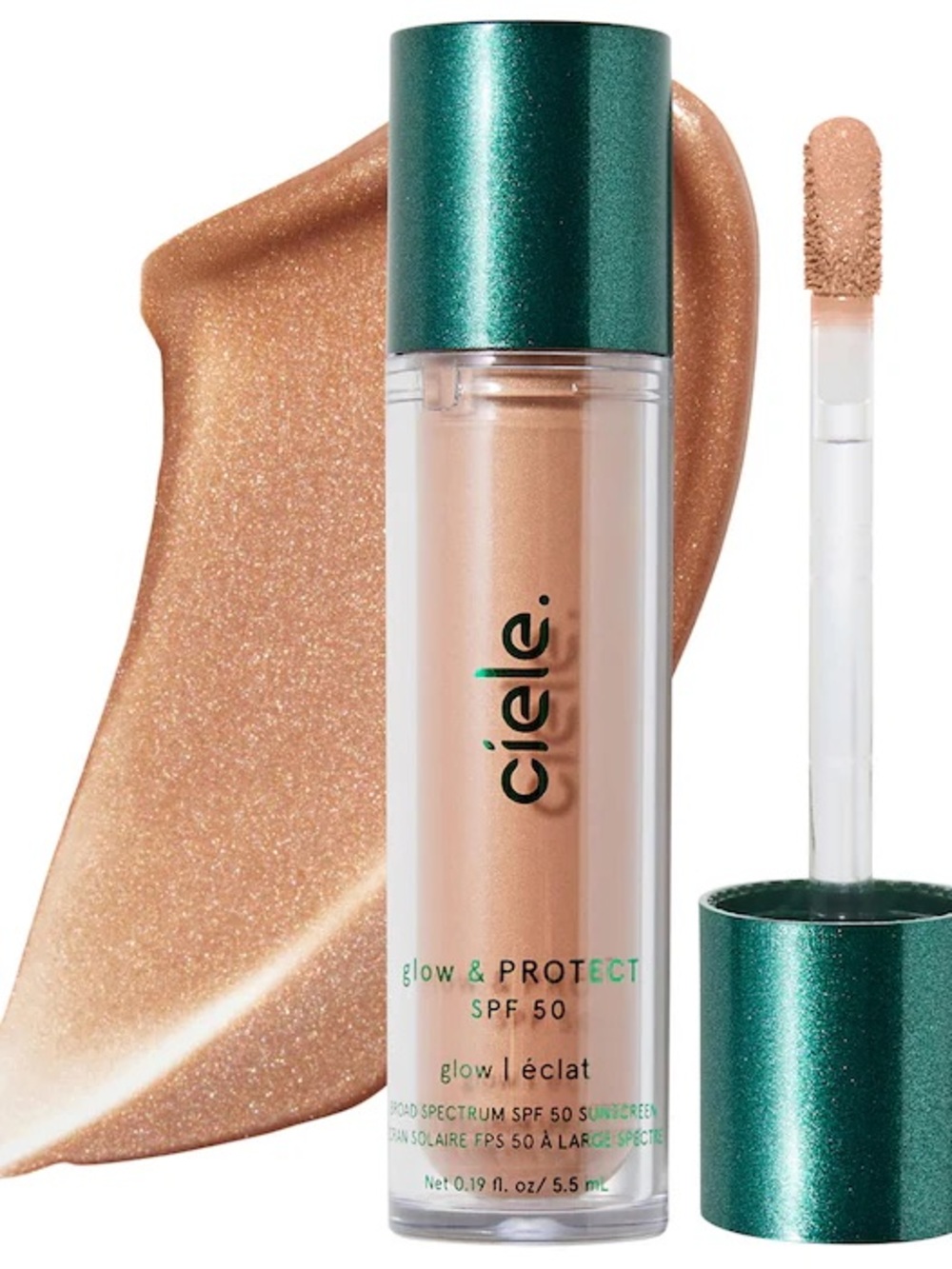 Ciele glow & PROTECT SPF 50+ liquid highlighter Penny